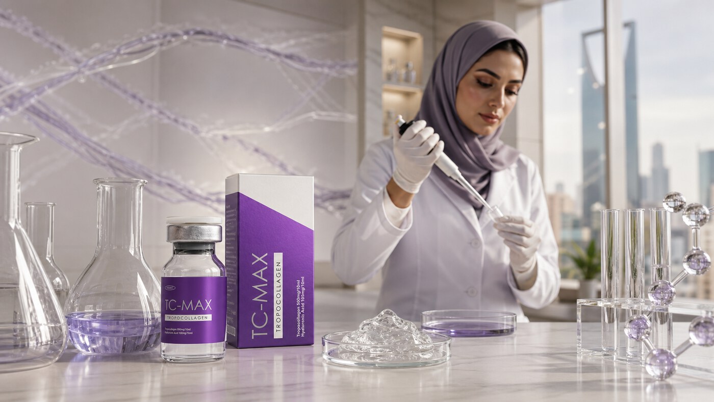 TC-MAX Composition: Tropocollagen + Hyaluronic Acid Synergy